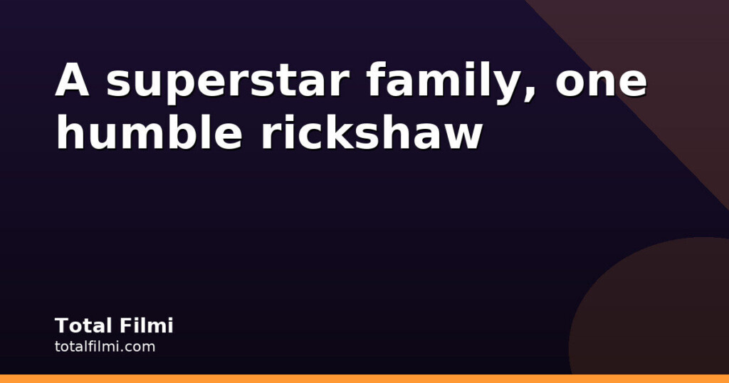 Aamir Khan's Family Night Out Ends in a Rickshaw Exit