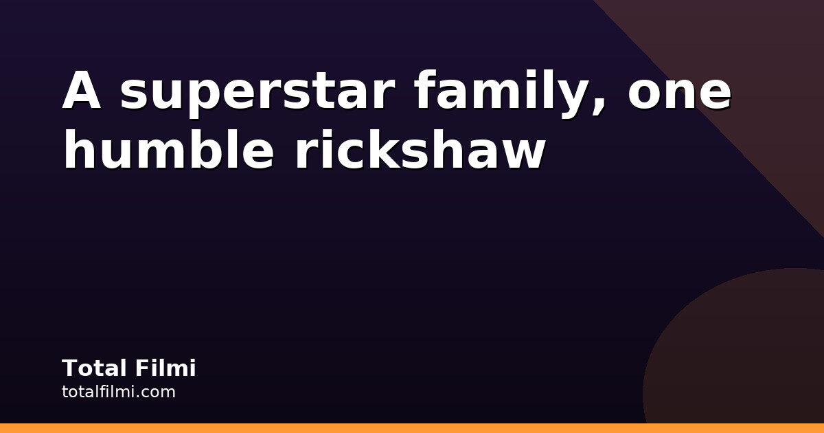 Aamir Khan's Family Night Out Ends in a Rickshaw Exit