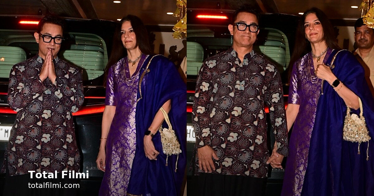 Aamir Khan and Gauri Spratt's First Karwa Chauth as a Married Couple