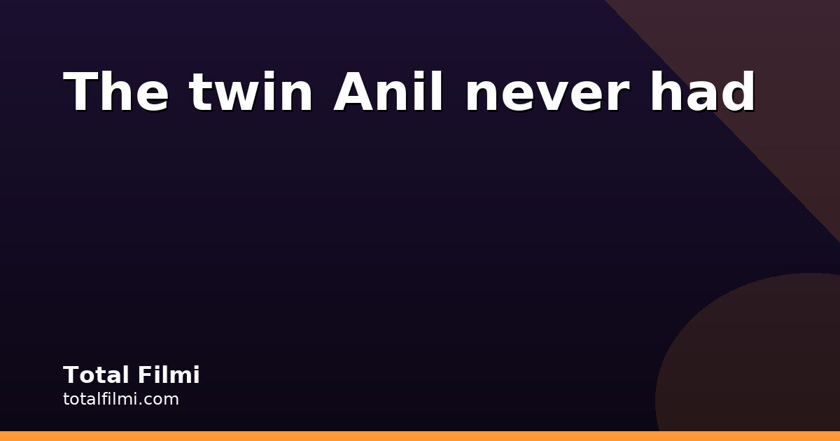 Anil Kapoor on Satish Kaushik: The Twin He Never Had