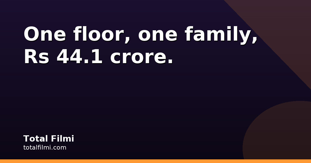 Anushka Sharma Family Buys Three Versova Apartments for Rs 44.1 Crore