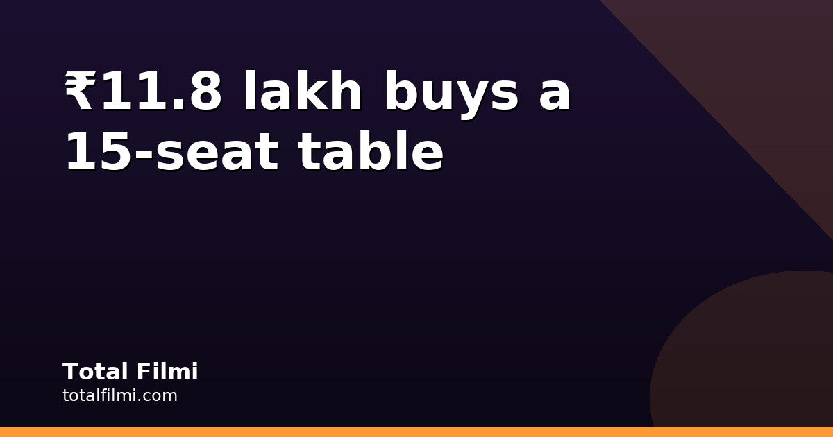 Arijit VIP table hits ₹11.8 lakh; Diljit caps at ₹18,000