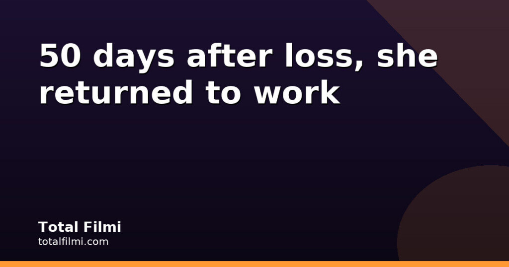 Aruna Irani returns to work over 50 days after Kuku Kohli's death