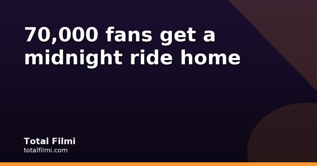 Diljit's Delhi Concert: Metro Till Midnight for 70,000 Fans