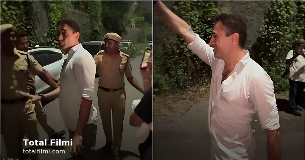 Imran Khan's viral 'Jai Hind' after 400+ held in Mumbai protest