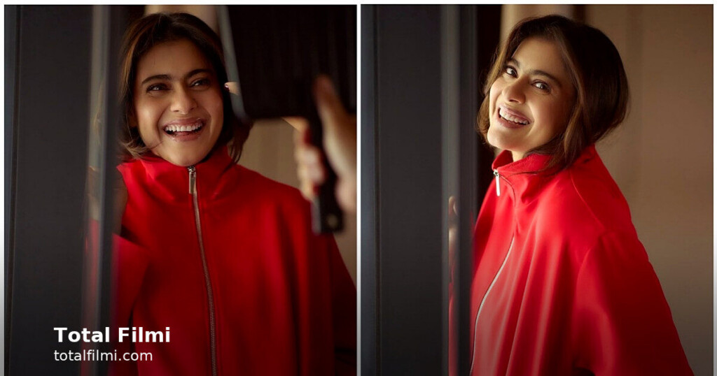 Kajol Recreates Anjali's Red Jacket Look as KKHH Turns 28