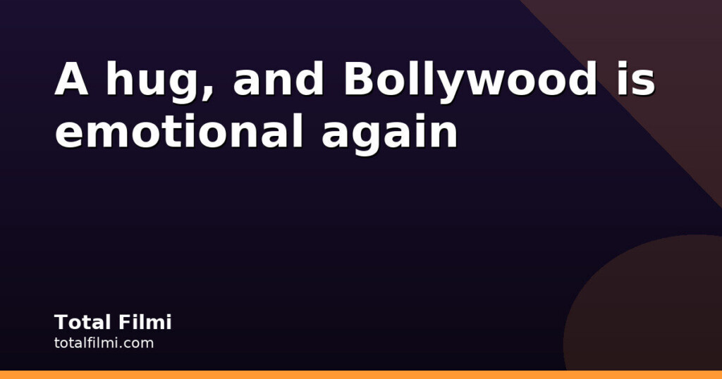 A Cordial Hug, a Whole Generation in Nostalgia