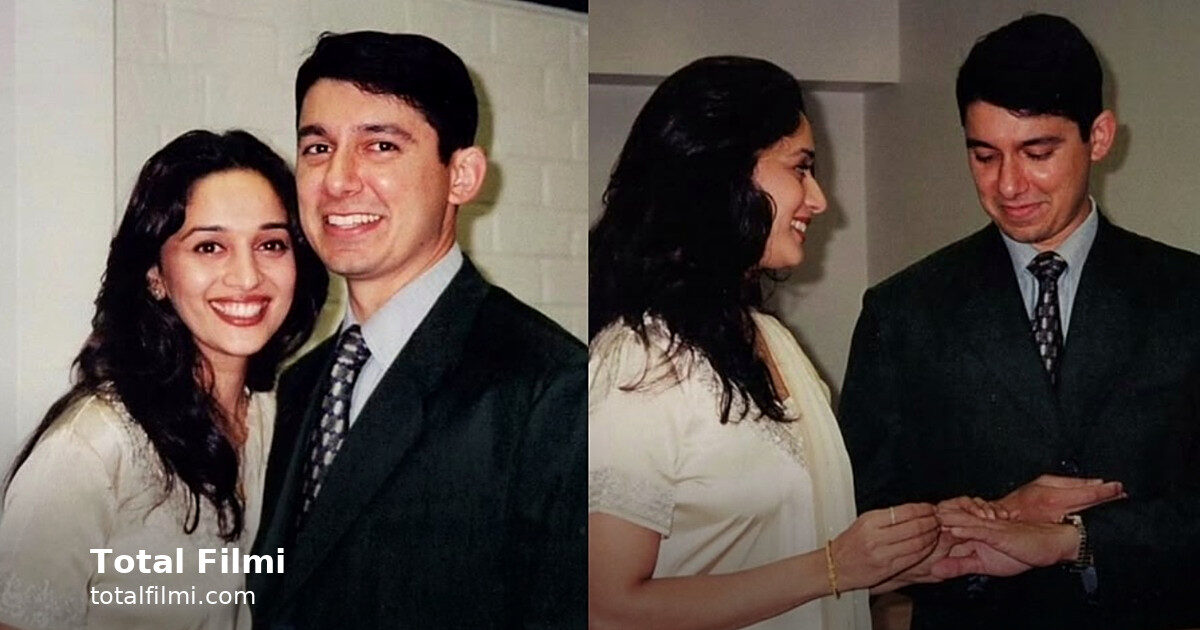 Madhuri Dixit and Shriram Nene mark 27 years with wedding photos