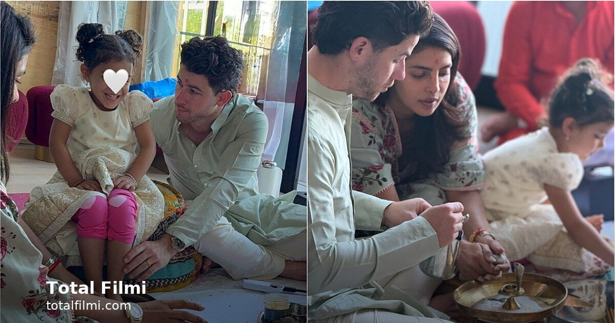 Malti's Jai Mata Di scarf steals the family puja