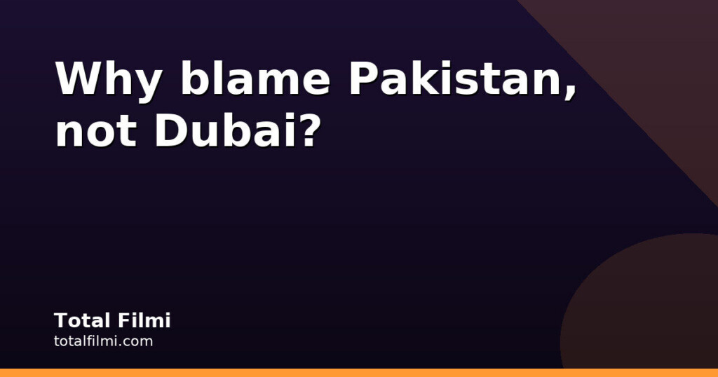Mika Singh's question: why judge Pakistan, not Dubai?