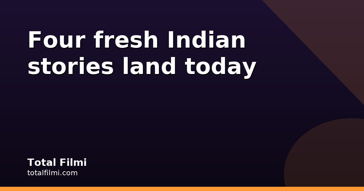 4 New Indian OTT Releases to Stream This Week