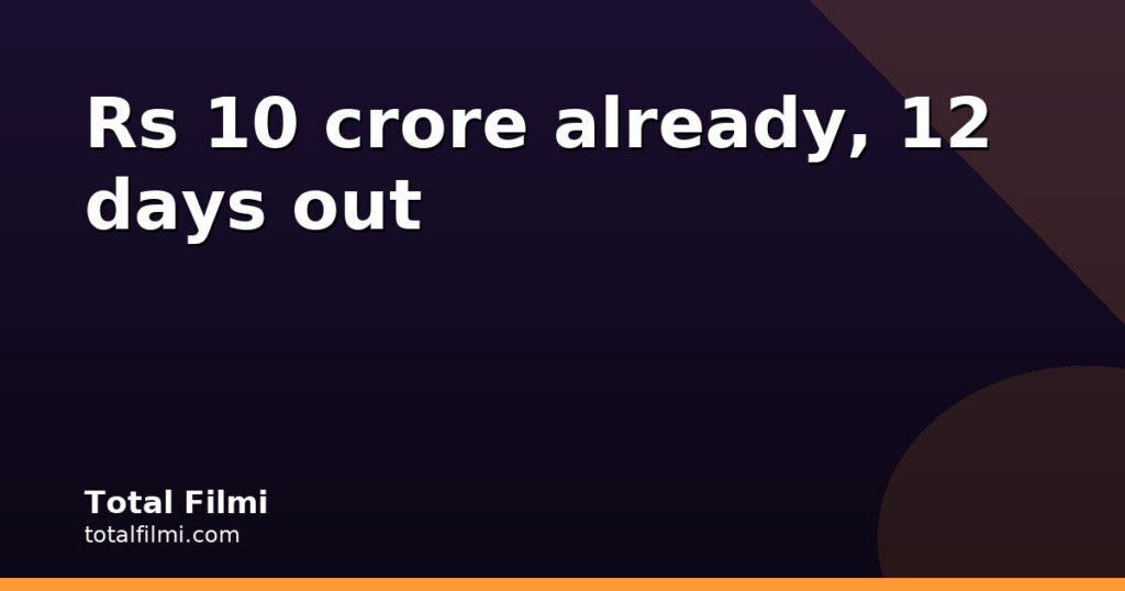 Ramayana advance bookings cross Rs 10 crore with Hindi leading