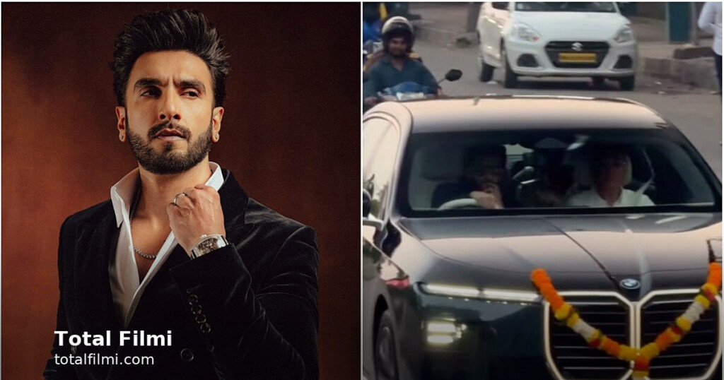 Ranveer Singh's BMW i7 arrives after baby news
