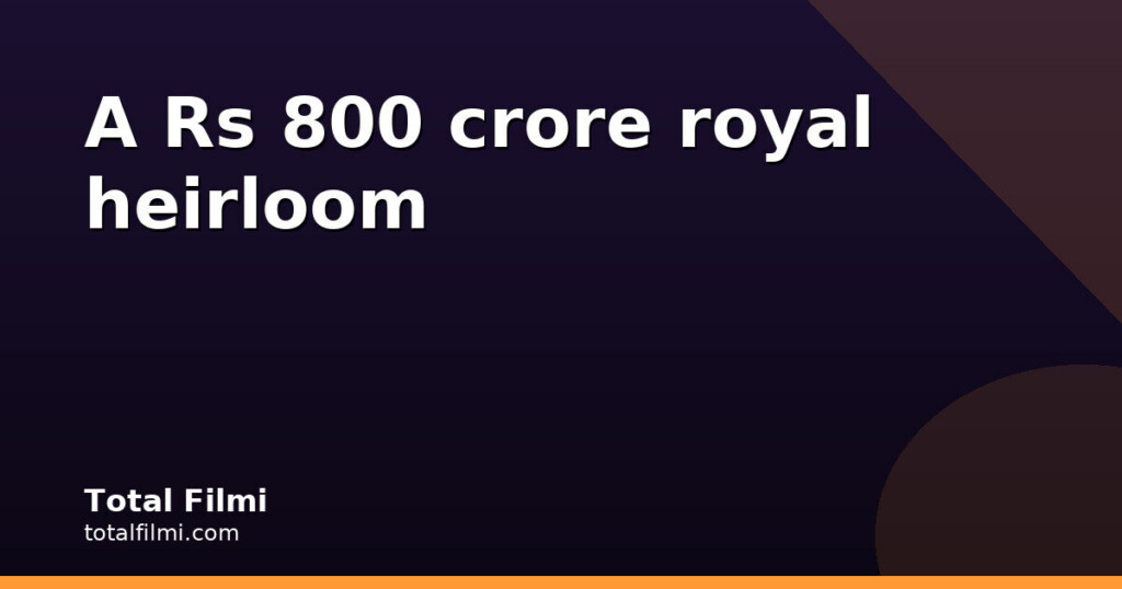 Inside Saif Ali Khan's Rs 800 Crore Pataudi Palace