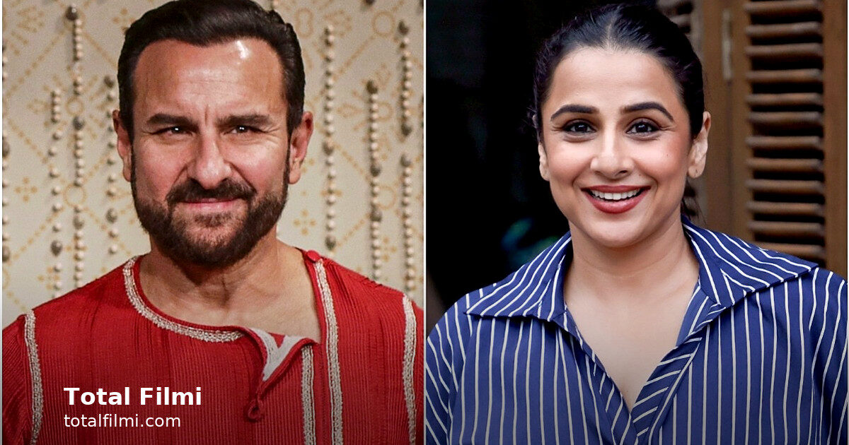 Saif Ali Khan and Vidya Balan Reunite After 19 Years