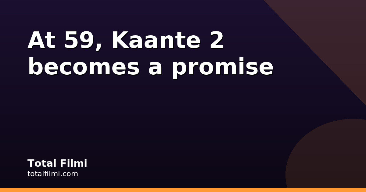 Sanjay Gupta dies at 59; Dutt promises Kaante 2