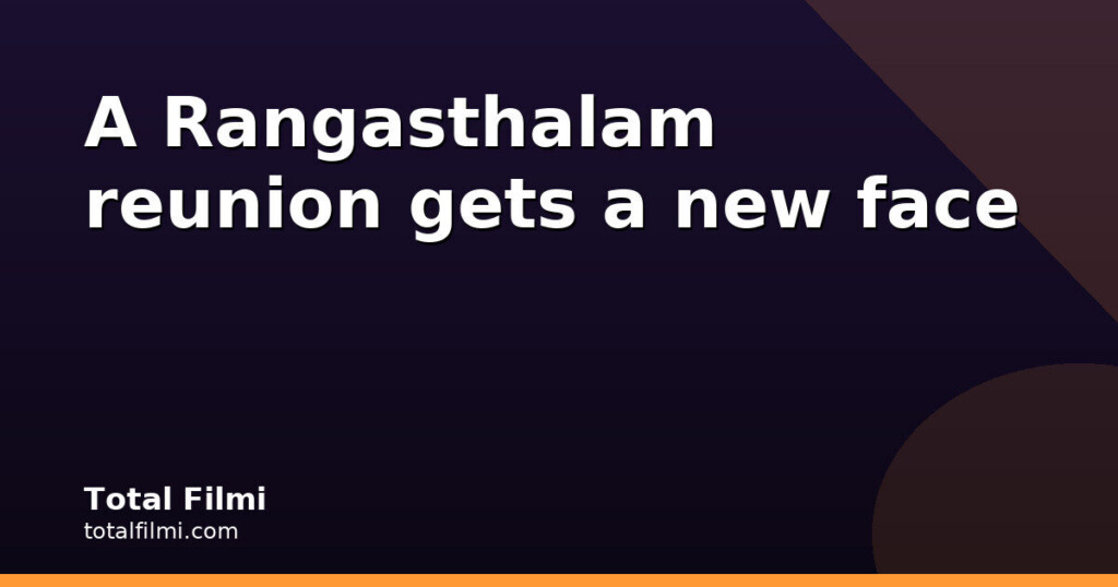 Sara Arjun in talks for RC17 opposite Ram Charan?