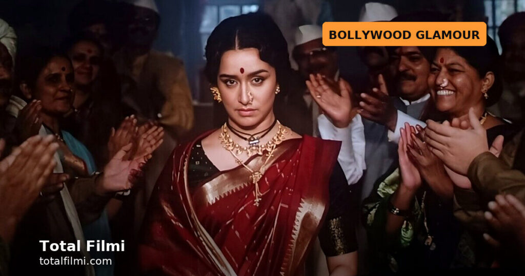 Shraddha's red saree BTS lifts Eetha before Dec 4